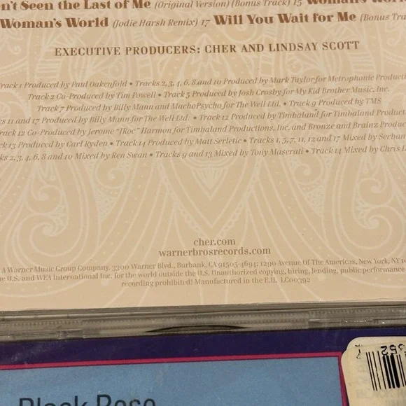 Cher CD Lot 6 SEALED EU IMPORT GERMANY BELIEVE Black Rose GOLD Man's World READ
